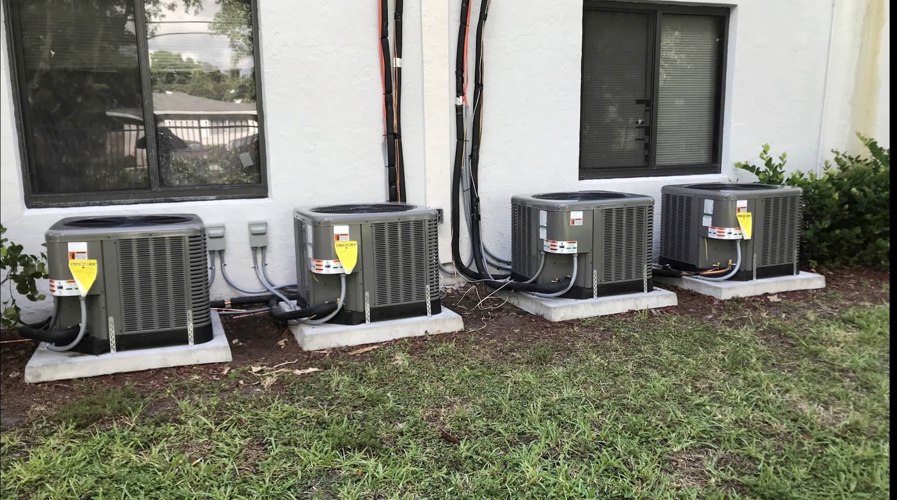 AC units installed by Masters Air and Heat